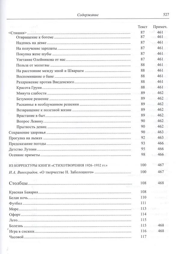 Книга Столбцы (Николай Заболоцкий) — 4