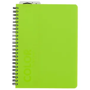 Тетрадь в клетку Stila, Neon green, 96 листов 235215