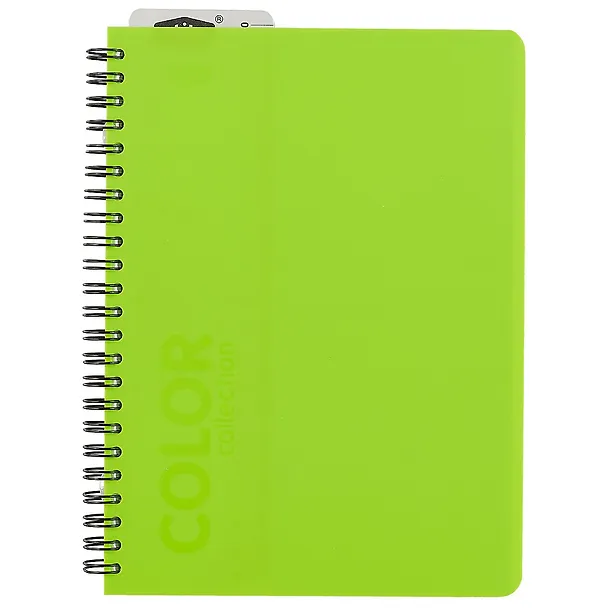 Тетрадь общая «Neon green», 96 листов в клетку, А5 - Stila 235215 — 1