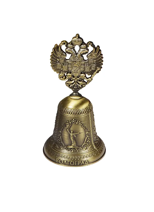 Колокол верх-фигурка 040 Орел Волгоград (цветная бронза) (040BR-VK-GR-80) 2449270 — 1