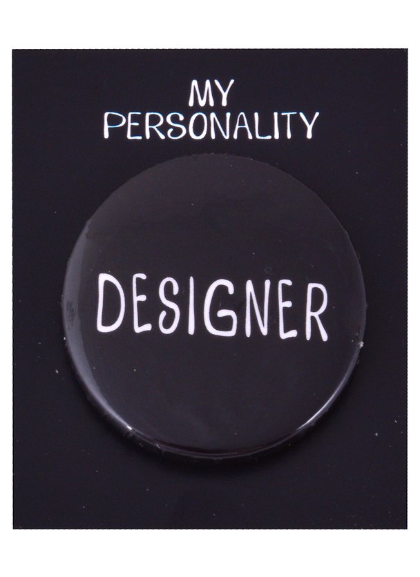 Значок круглый «Designer», металл, 38 см 2877491 — 1