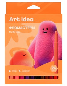 Фломастеры Art idea, 24 цвета