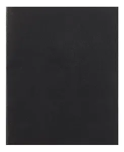 Тетрадь в клетку Listoff, "Черный бумвинил", 96 листов