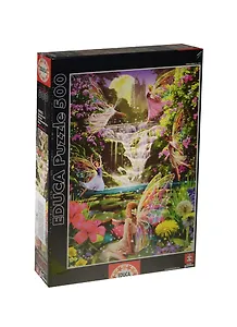 Паззл Educa 500 эл. 48*34см. "Сказочный водопад" 15515