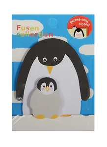 Стикер Животные с детенышем Пингвин (мини) (004061)