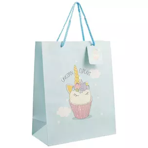 Подарочный пакет «Unicorn cupcake», А4 — 247209 — 1