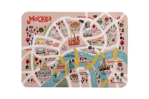 Магнит Карта Москвы (Москва) (МVS-01456)