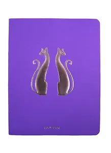 Тетрадь в клетку Unnika, "Total Lilac. Изящные кошки", 48 листов, в ассортименте