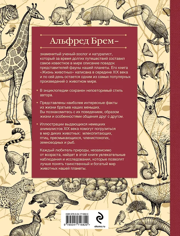 Книга Жизнь животных. Большая иллюстрированная энциклопедия (Альфред Эдмунд Брем) — 2