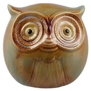 Копилка Сова керамика 10см (7879012)