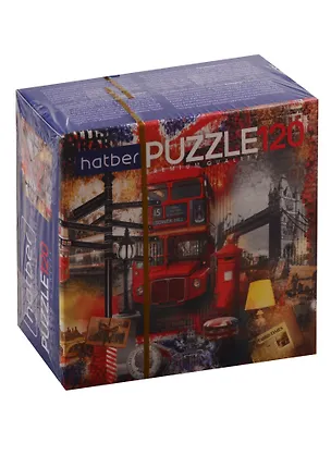 Пазл HATBER Premium 120 элементов 150х150мм Мечты о Лондоне 2793292
