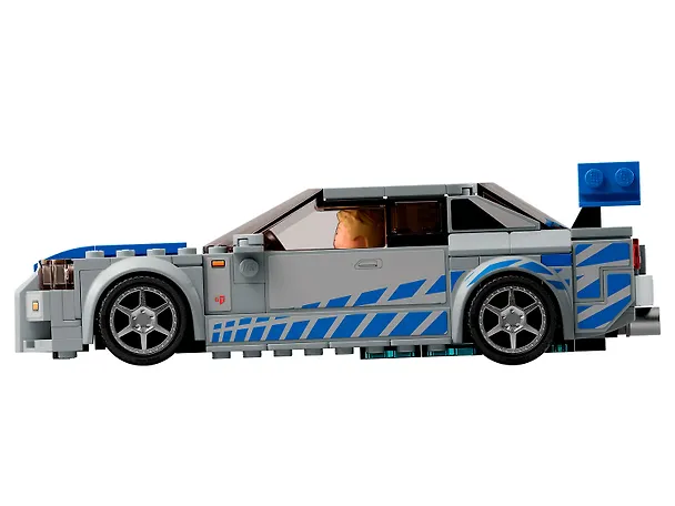 76917 Конструктор детский LEGO Speed Champions Автомобиль Skyline GT-R (R34), 319 деталей, возраст 9+ 3169392 — 7