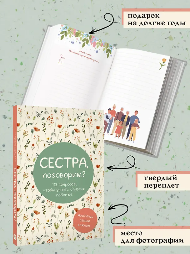 Книга Сестра, поговорим? Поделись самым важным () — 6