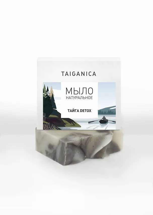 Мыло натуральное Тайга Detox (90г) (Т77893) 3107753 — 1