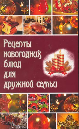 Рецепты новогодних блюд для дружной семьи / (мягк). Калинина Т. (Сиб. унив. изд-во) — 2259080 — 1