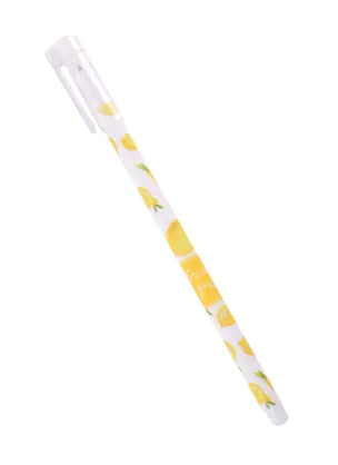 Ручка гелевая "Лимоны", пиши-стирай синяя, в ассортименте 2981706