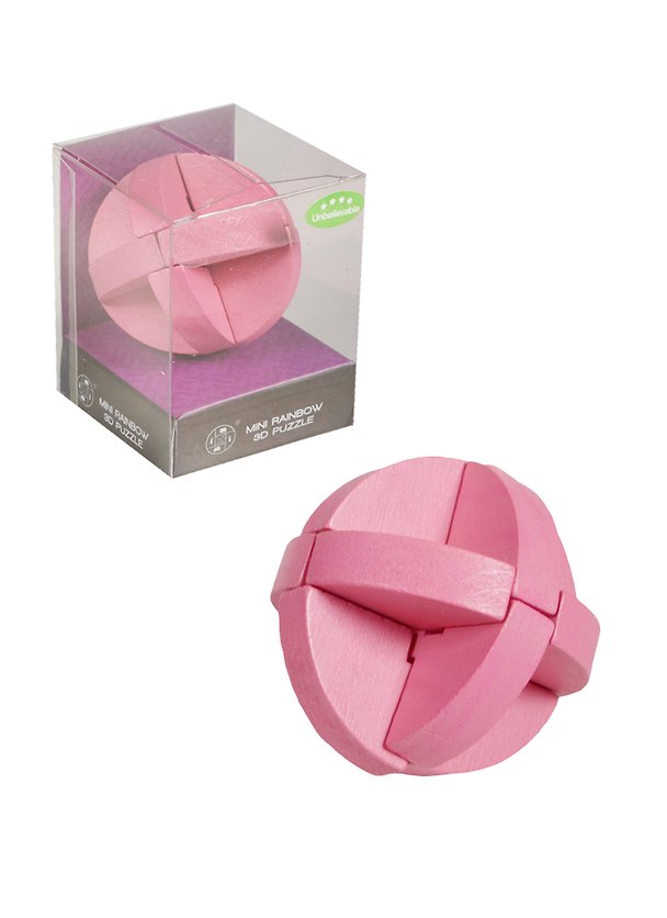 Головоломка 3D деревянная фуксия 2498705 — 1