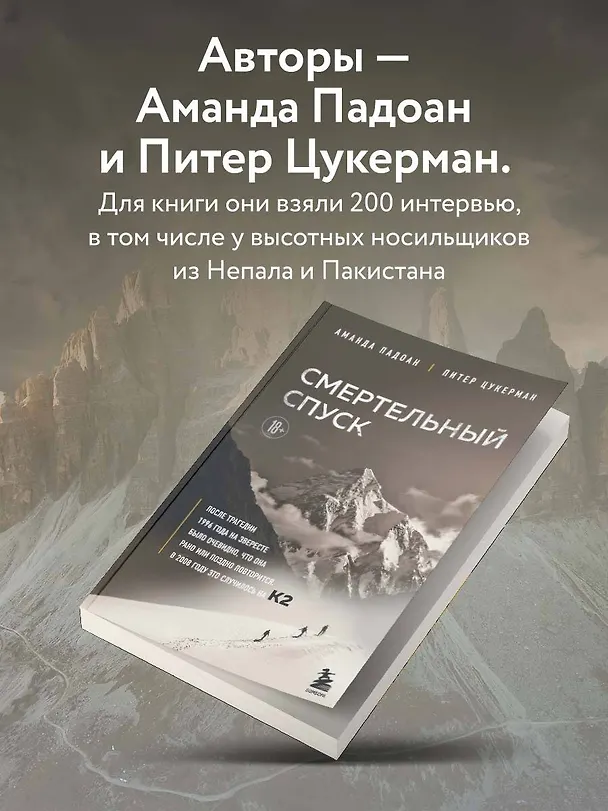 Книга Смертельный спуск. Трагедия на одной из самых сложных вершин мира — К2 (Аманда Падоан, Питер Цукерман) — 6