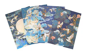 Тетрадь в линейку AnAn, "Журавли", B5, 40 листов