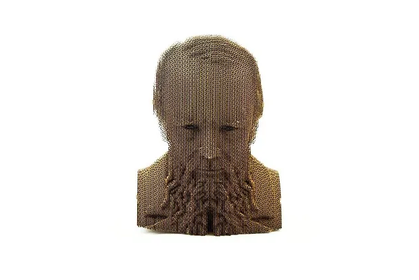 Конструктор из картона Декоративный бюст - 3D Достоевский 2793001 — 3