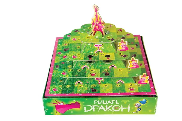 Настольная Игра Step puzzle Рыцарь, дракон и шахматное королевство 76546 333557 — 2