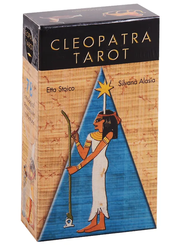 Книга Cleopatra Tarot (78 карт+инструкция) (EX122) (коробка) () — 2