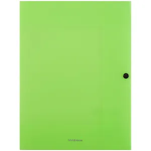 Папка на кнопке «Neon», Erich Krause, А4