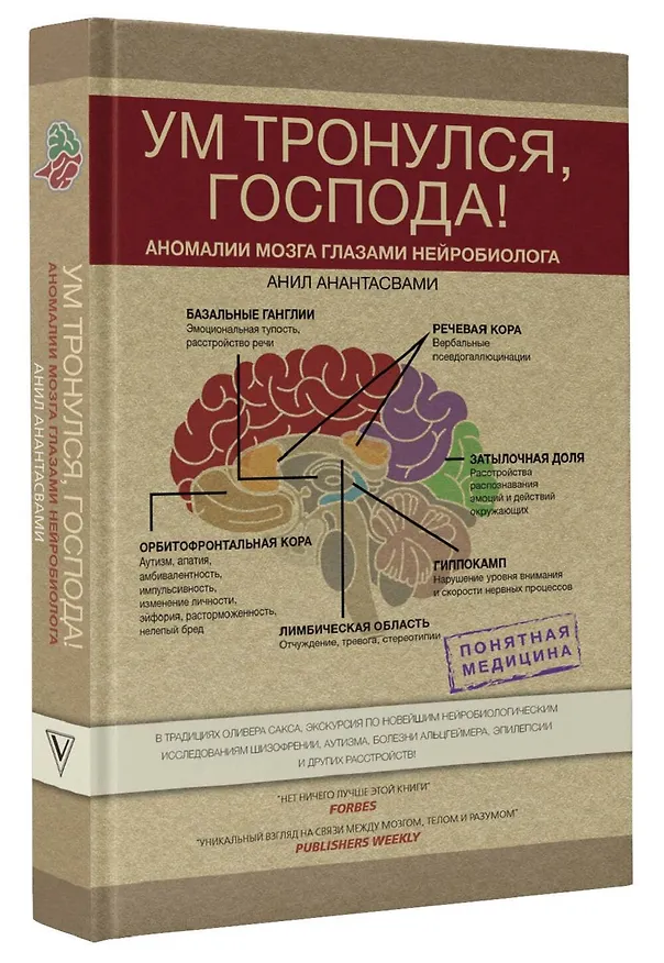Книга Ум тронулся, господа! Аномалии мозга глазами нейробиолога (Анил Анантасвами) — 4