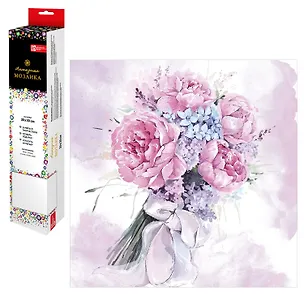 Набор для творчества. Алмазная мозаика "Букет невесты", 30 х 30 см 2958183
