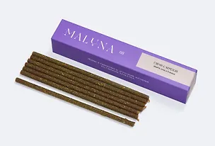 Магические коричневые свечи с березой Maluna (7шт) (Защита дома и близких) (2025) 3099136