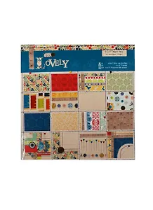 Бумага для скрапбукинга Lovely (11022906) (15х15см) (32л.) (16 дизайнов по 2л.) (упаковка)