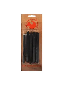 Уголь рисовальный ивовый 05шт d=6-8мм, блист., Подольск Арт-Центр