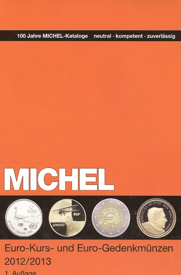 Книга Каталог монет MICHEL. 2012/13. Сборник по монетам зоны Евро. Регулярные и памятные выпуски () — 1