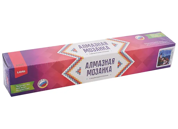 Алмазная мозаика 30х40 см "Крепость у воды" 2957891 — 1