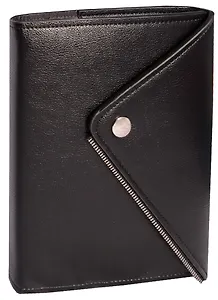 Ежедневник недатированный А5 160 листов "Grunge" черный