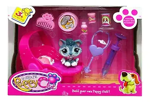 Игровой Набор Клуб Забав. Животн. S1 Клиника с ЛуЛу (2108/9-123) (3+) (коробка) 2377639