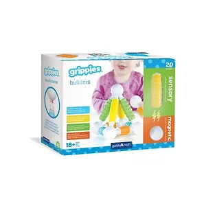 Конструктор  магнитный для малышей  Набор Guidecraft  Better Builders® Grippies 20 деталей,  G8311