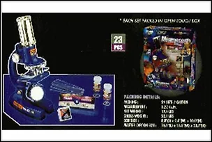 Набор микроскоп (100х,200х,450х) (8+) (2135) Microscope Set 2291786