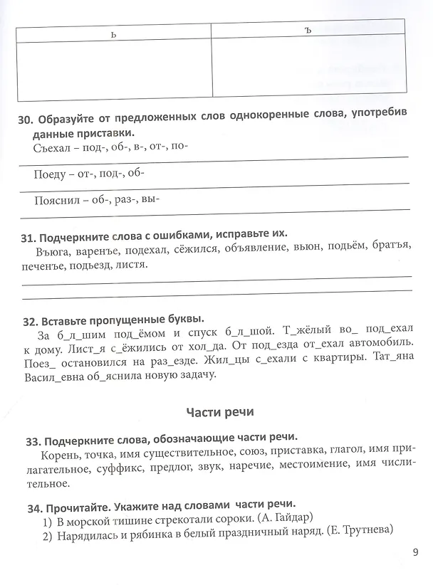 Книга Тренажер по русскому языку. 3-4 класс (Елена Лунькова) — 2