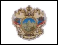 ГС магнит герб РФ полимер Ростов-на-Дону Здание Администрации города 16*10 см 453842, шт 2322882