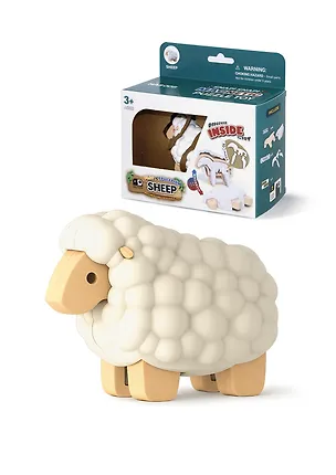 Фигурка HALFTOYS ANIMAL Овца, магнитная. Арт. HAS008 3168767