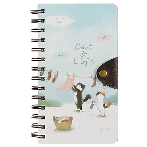Блокнот «Cat & life» А6, 48 листов, спираль