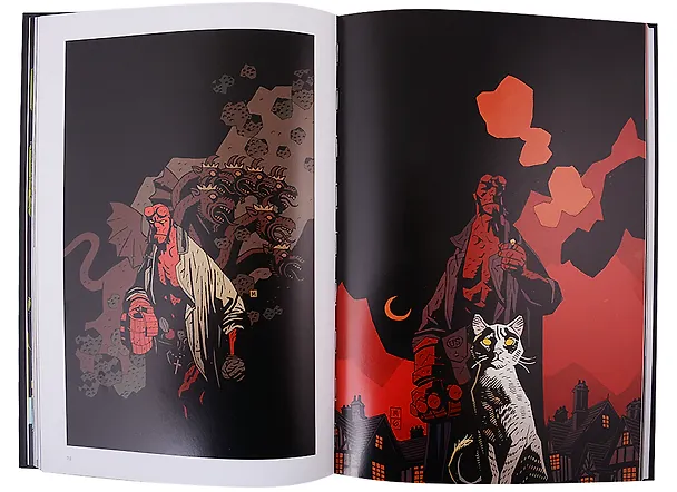 Книга Hellboy: 25 Years Of Covers (Майк Миньола) — 2