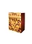Пакет подарочный бумажный А4 26*32*12 мат. ламинат, глиттер, HX-9628-31L, ассорти, Хансибэг — 230141 — 2