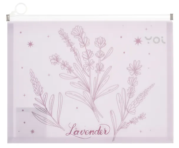 Папка на молнии А4 «Lavender», с расширением, в ассортименте, Yoi 3041022 — 6