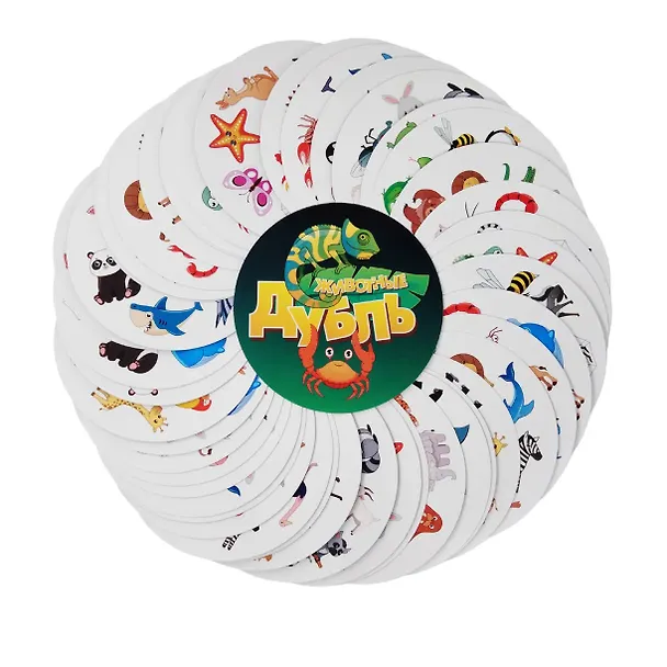Настольная игра "Дубль Животные" 3068924 — 4