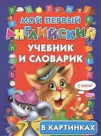 Книга Мой первый английский учебник и словарик в картинках (Н. Егорова)