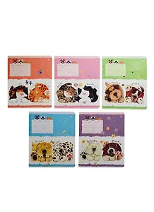 Тетрадь в линейку Альт, "Домашние любимцы", 24 листа, в ассортименте