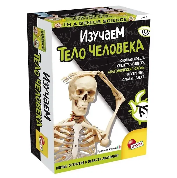 Набор для экспериментов «Изучаем тело человека», Lisciani 3093336 — 1