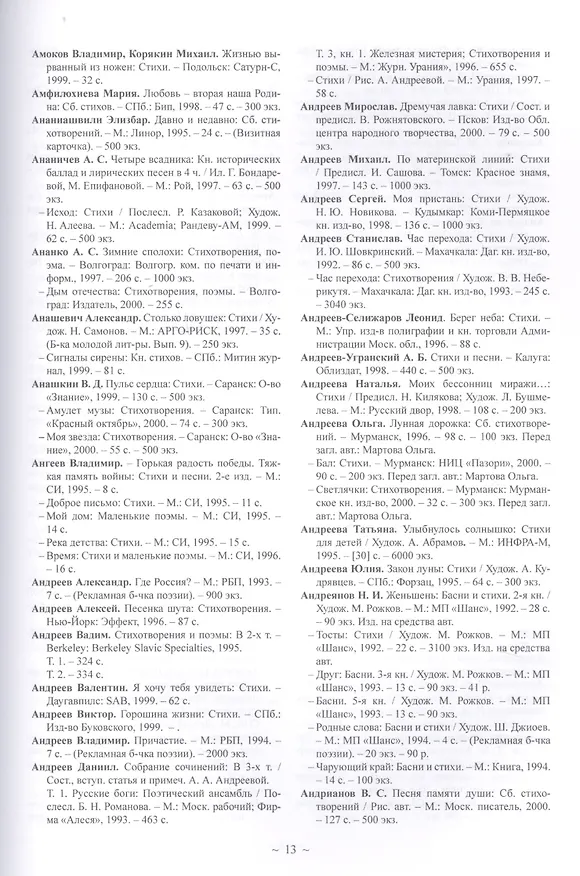 Книга Русская поэзия ХХ века. 1992–2000. Материалы к библиографии () — 6